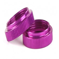 Shock Adjustment Nuts PURPLE - 2Pcs │ Baha 10B Shock Adjustment Nuts PURPLE - 2Pcs │ Baha 10B